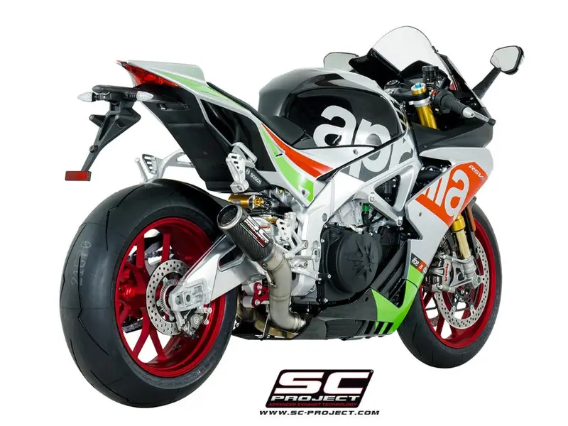 Aprilia Motorcycles Sc Project Rsv4 - 2017 – Sc-Project Cr-T Carbon Fibre Exhaust 1