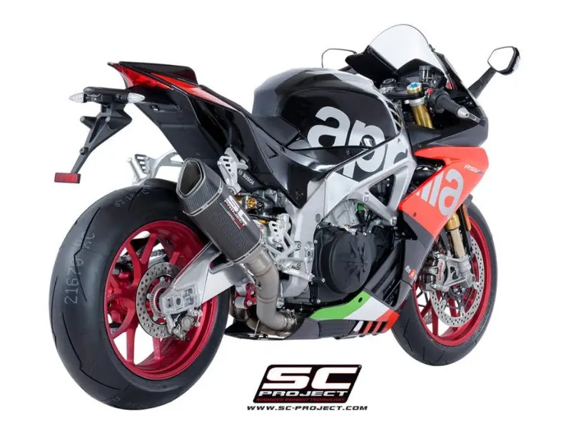 Aprilia Motorcycles Sc Project Rsv4 - 2017 – Sc-Project Sc1-R Carbon Fibre Exhaust 1