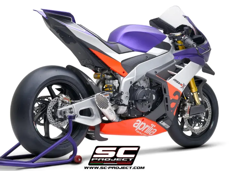 Aprilia Motorcycles Sc Project Rsv4 Xtrenta – Sc-Project Gp-22 Titanium Exhaust 1