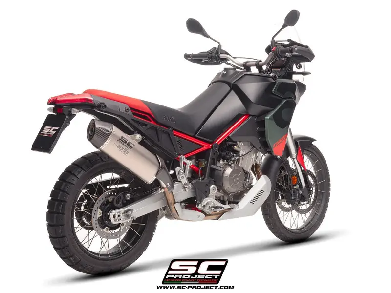 Aprilia Motorcycles Sc Project Tuareg 660 - 2025 – Sc-Project X-Plorer Ii Gt Titanium Exhaust 1