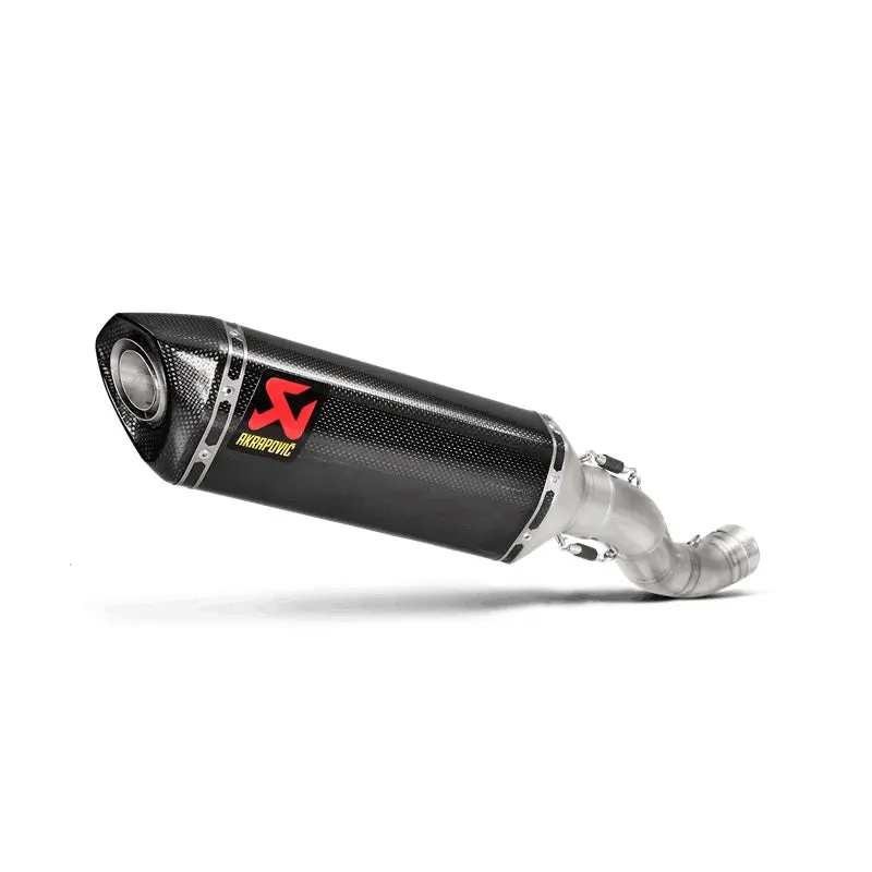 Aprilia Rsv4 (1000Cc) - (2015-2016) Akrapovic Carbon Silencer Slip-On Kit (To Oe Headers) - Race Removable Baffle 1