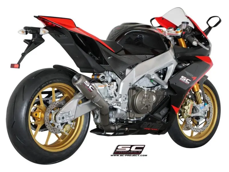 Aprilia Rsv4 - 2009 - 2014 Sc-Project Cr-T Titanium Exhaust 1