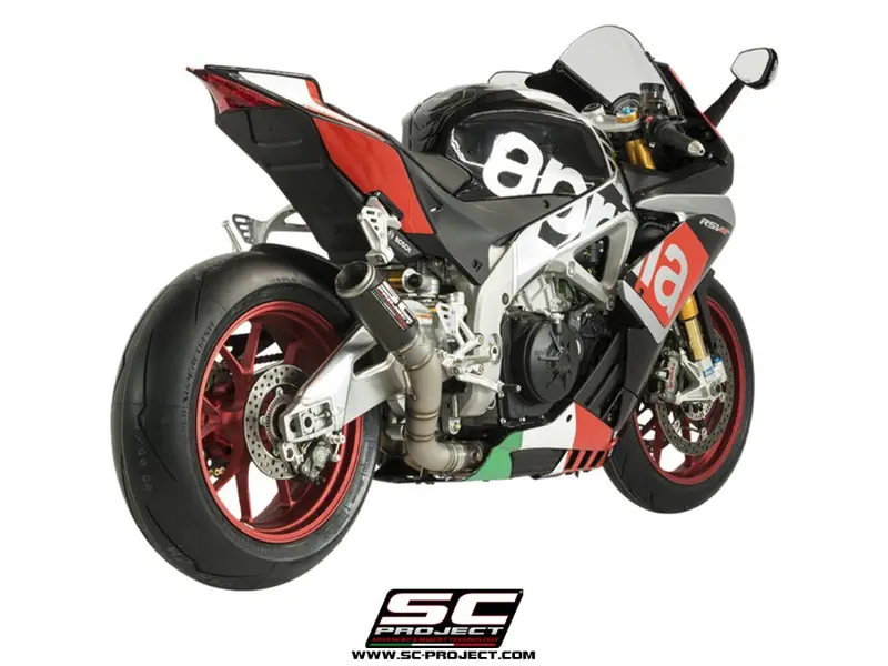Aprilia Rsv4 - 2015 - 2016 Sc-Project Cr-T Carbon Fibre Exhaust 1