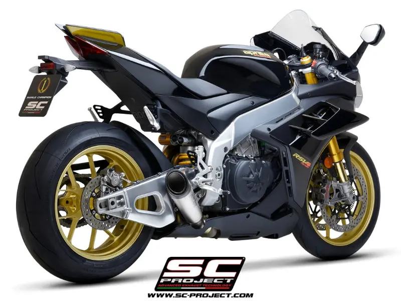 Aprilia Rsv4 - 2021 - 2024 Sc-Project S1 Titanium Exhaust 1
