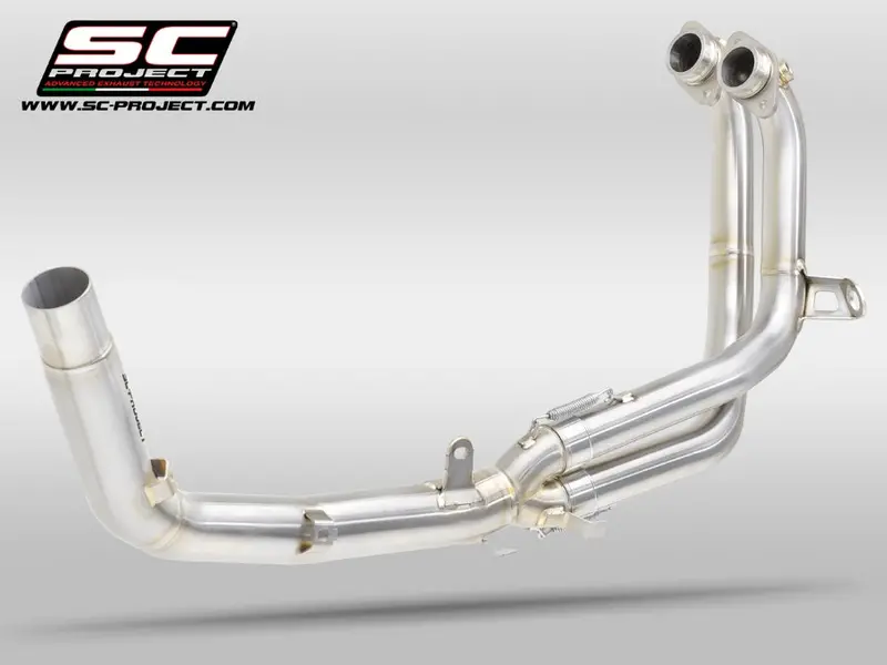 Aprilia Tuareg 660 - 2022 - 2024 Sc-Project 2-1 Stainless Steel Headers, Compatible With Specific Sc-Project Range And Oem Exhaust 1
