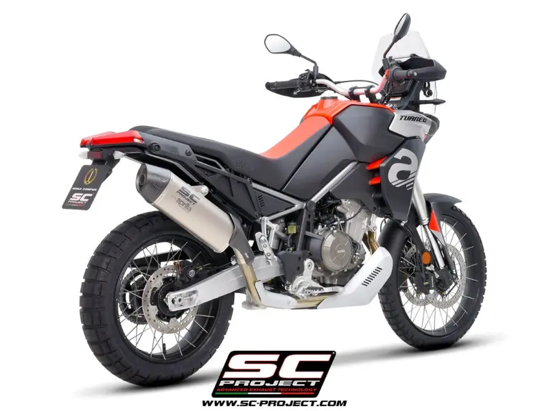 Aprilia Tuareg 660 - 2022 - 2024 Sc-Project X-Plorer Ii Gt Titanium Exhaust 1
