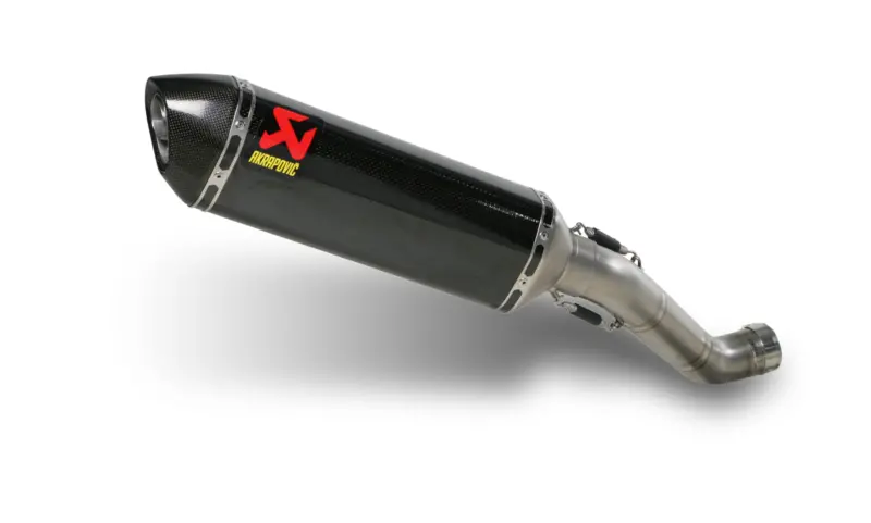 Aprilia Tuono V4 (1000Cc) - (2011-2014) Akrapovic Carbon Silencer Slip-On Kit (To Oe Headers) - Race Removable Baffle 1