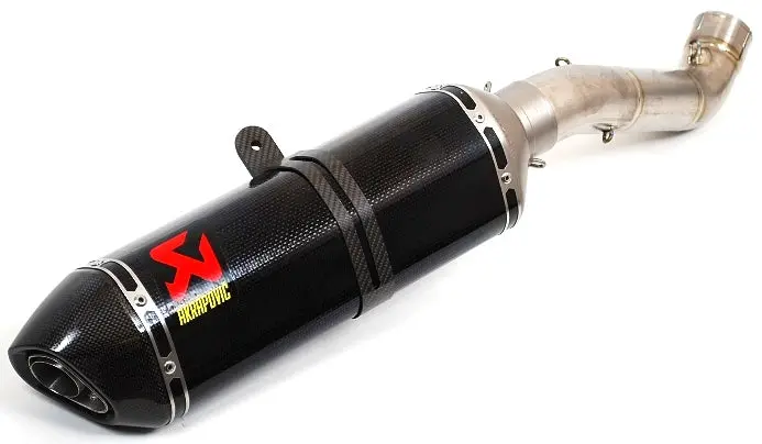 Aprilia Tuono V4 1100 Rr / Factory - (2015-2016) Akrapovic Carbon Silencer Slip-On Kit (To Oe Headers) - Race Removable Baffle 2