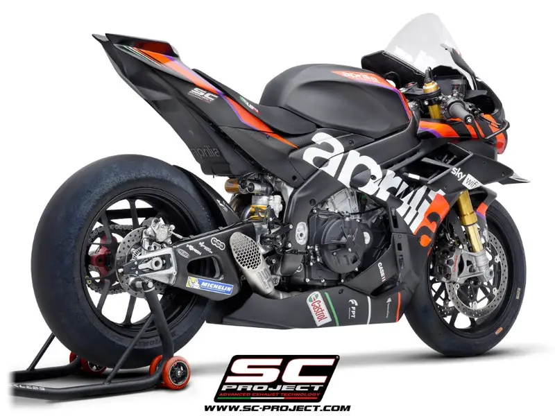 Aprilia Tuono V4 - 2021 - 2024 Sc-Project Gp-22 Titanium Exhaust 1
