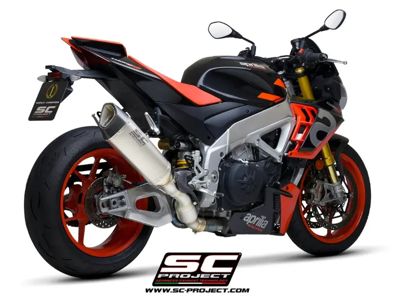 Aprilia Tuono V4 - 2021 - 2024 Sc-Project Sc1-R Titanium Exhaust 1