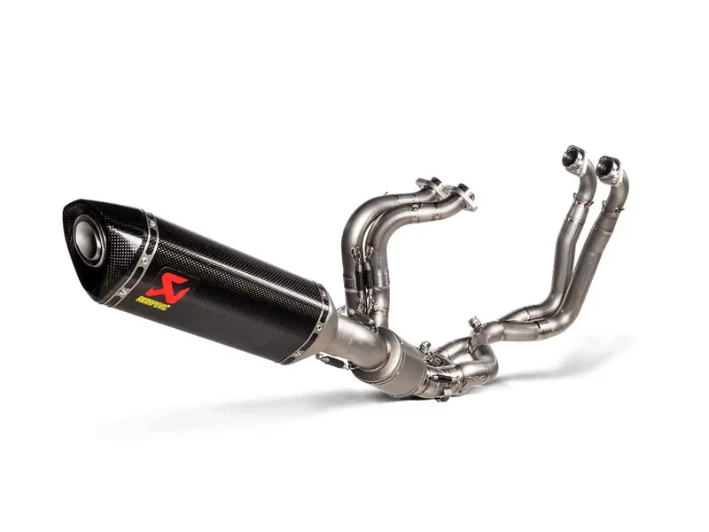 Aprilia Tuono V4 / Factory - (2021-2024) Akrapovic Track Day Titanium Link Pipe - (For Use With Akrapovic Evolution Full System Only) 1