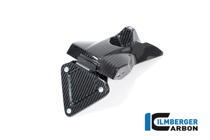 Aprilia Tuono V4 / Factory (2021-2026) Ilmberger Carbon Numberplate Holder (Gloss) 1