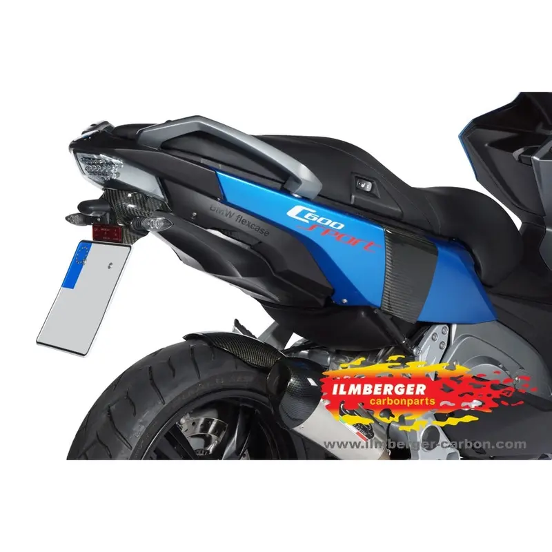 Bmw C600 Sport (2012-2015) Ilmberger Carbon Number Plate Holder 1