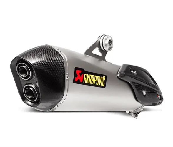 Bmw C650 Gt - (2016-2020) Akrapovic Titanium Silencer Slip-On Kit (To Oe Collector) - Road Legal 1