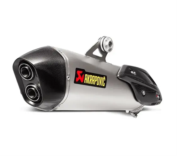 Bmw C650 Sport - (2016-2020) Akrapovic Titanium Silencer Slip-On Kit (To Oe Collector) - Road Legal 1