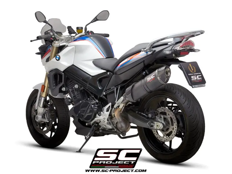 Bmw F 800 R - 2009 - 2016 – Sc-Project Oval Carbon Fibre Exhaust 1