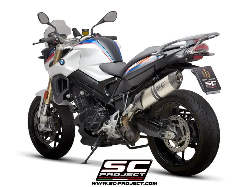 Bmw F 800 R - 2009 - 2016 – Sc-Project Oval Titanium Exhaust 1