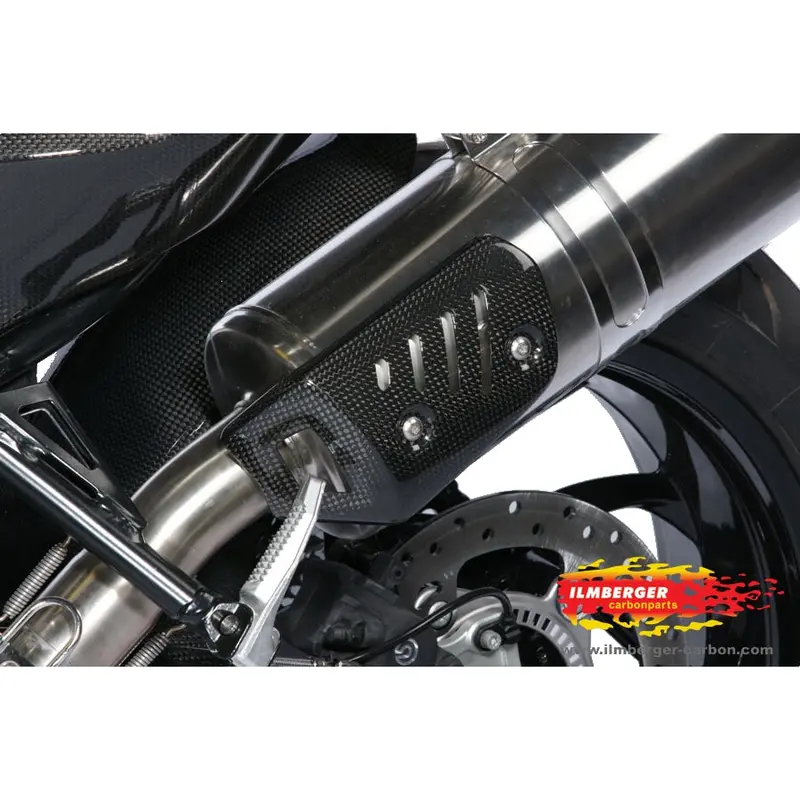 Bmw F800r (2009-2014) Ilmberger Carbon Front Silencer Protector 1