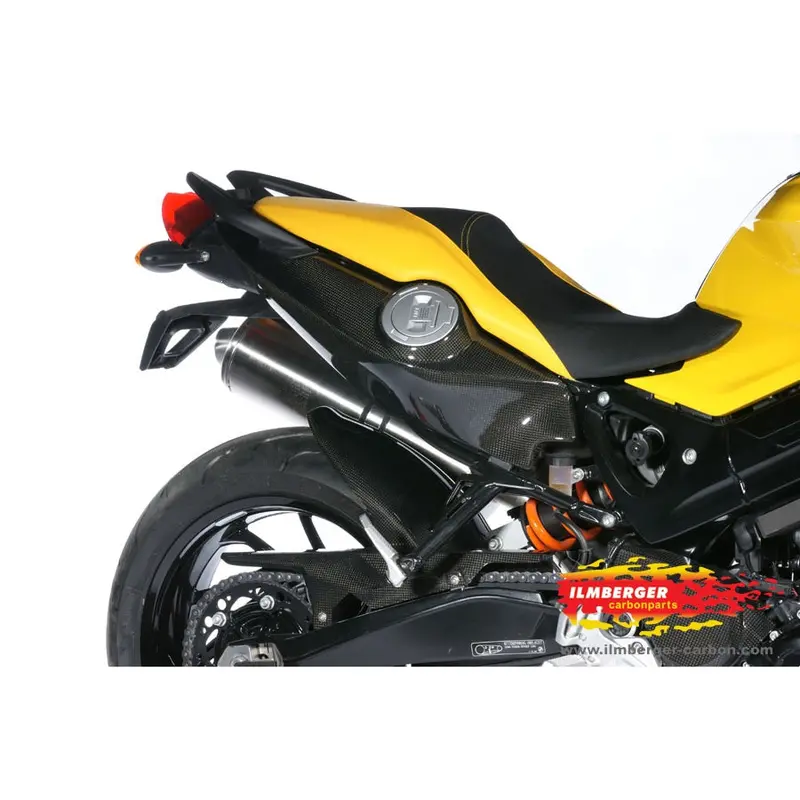 Bmw F800s / St (2006-2012) Ilmberger Carbon Underseat Side Panel Right Side 1