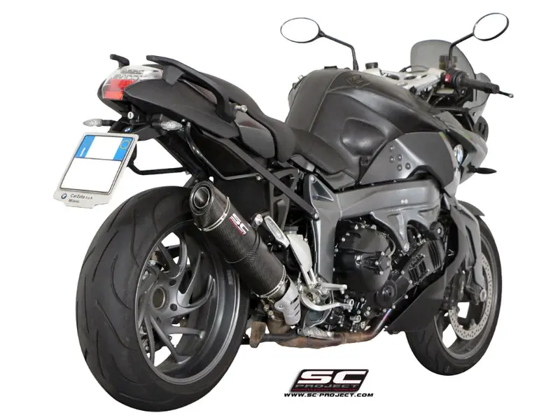 Bmw K 1300 R - 2009 - 2016 – Sc-Project Oval Carbon Fibre Exhaust 1