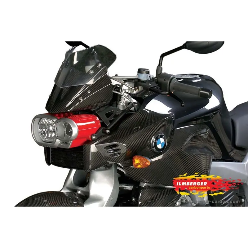 Bmw K1200r (2005-2008) Ilmberger Carbon Airtube Left 1