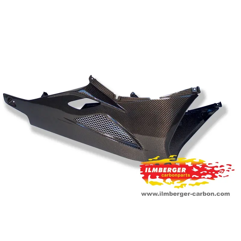Bmw K1300s (2009-2017) Ilmberger Carbon Bellypan Short For Mainstand 1
