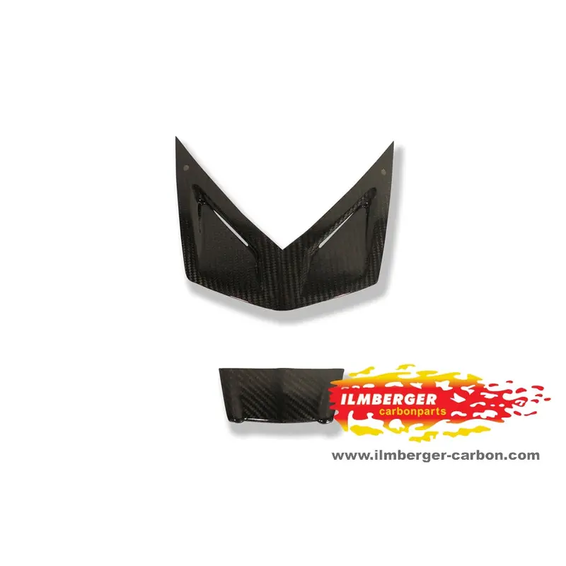 Bmw K1300s (2009-2017) Ilmberger Carbon Front Fairing Covers On The Light 1