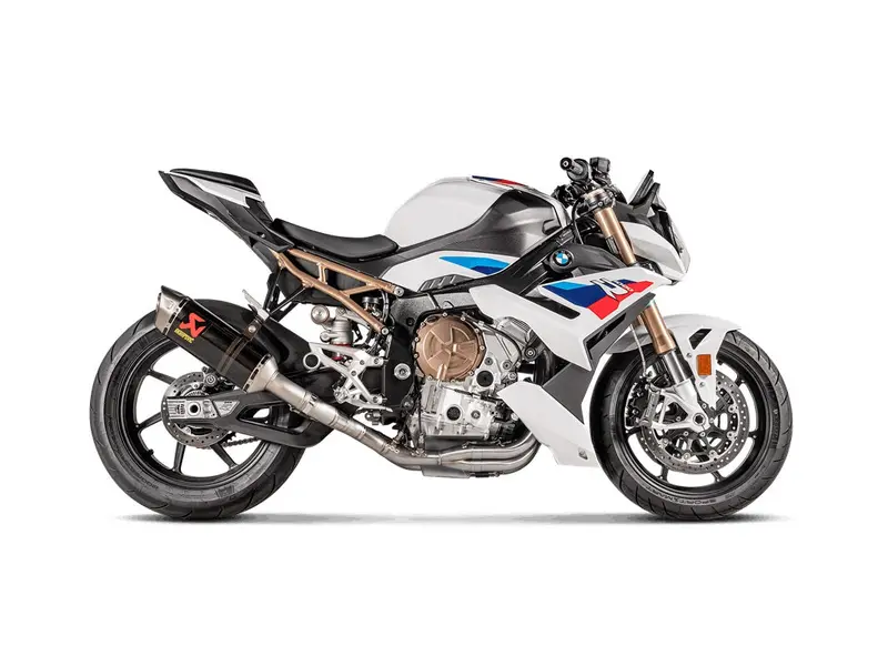 Bmw M1000r Naked - (2023-2026) Akrapovic Full System (Carbon Silencer & Titanium Headers) - Race (Optional Baffle Available) 1