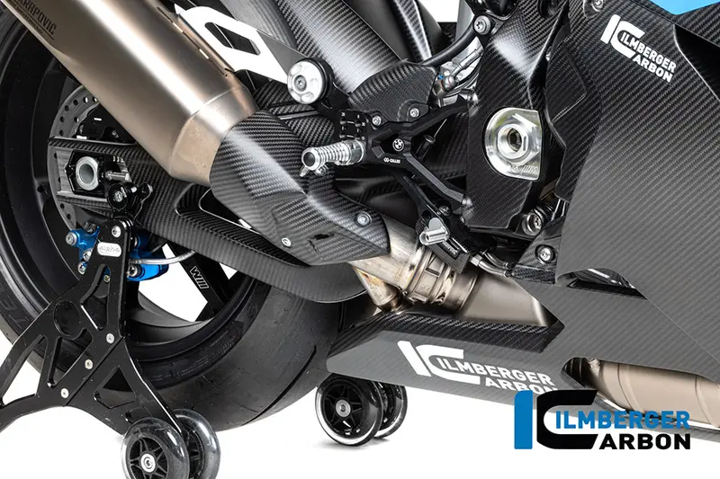 Bmw M1000rr (2025-2026) Ilmberger Matt Carbon Exhaust Heatshield 1