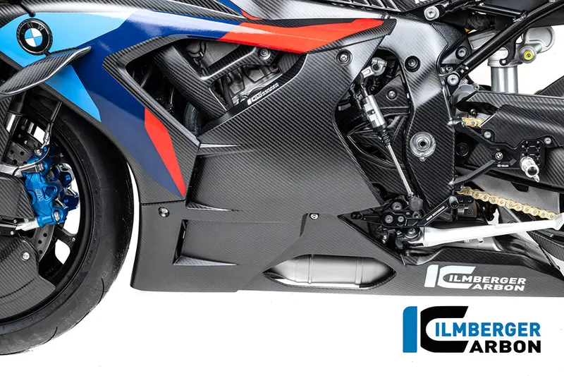 Bmw M1000rr (2025-2026) Ilmberger Matt Carbon Front Sprocket Cover 1