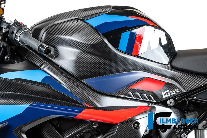 Bmw M1000rr (2025-2026) Ilmberger Matt Carbon Tank Side Panel (Left Hand - Full Version) 1