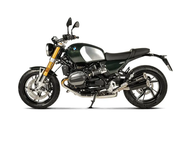 Bmw R 12 S - (2025-2026) Akrapovic Black Coated Twin Stacked Silencer Slip-On Kit - Road Legal 2