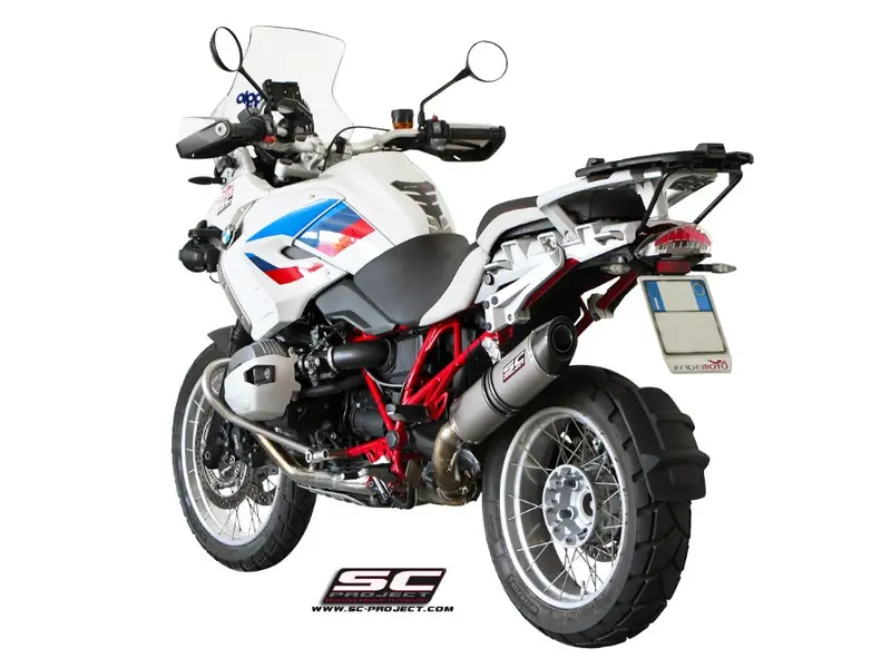 Bmw R 1200 Gs - 2010 - 2012 – Sc-Project Oval Titanium Exhaust 1