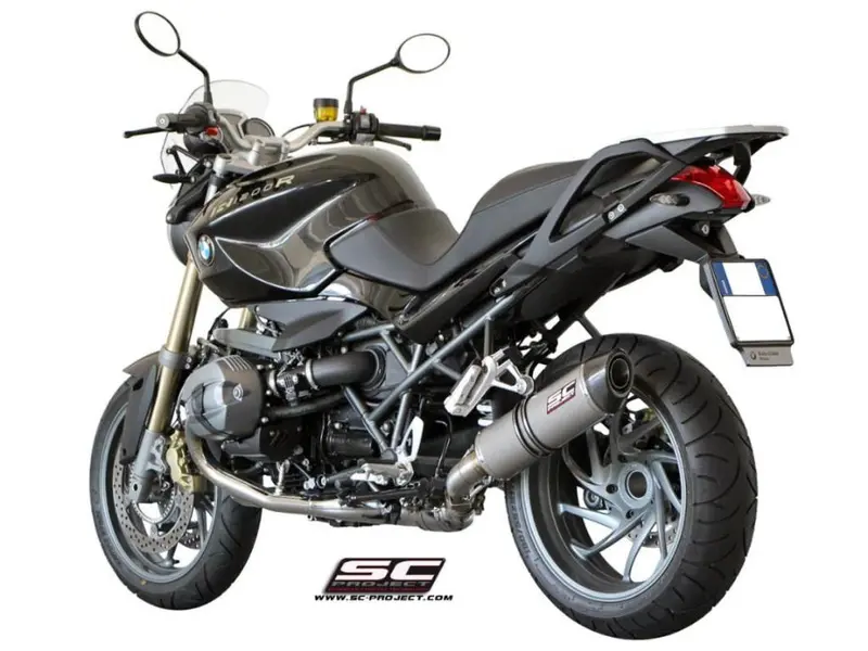 Bmw R 1200 R - 2011 - 2014 – Sc-Project Oval Titanium Exhaust 1