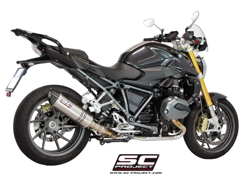 Bmw R 1200 R - 2015 - 2016 – Sc-Project Oval Titanium Exhaust 1