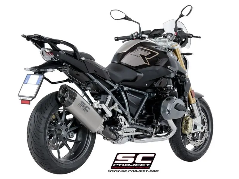 Bmw R 1200 R - 2017 - 2018 – Sc-Project Adventure Titanium Exhaust 1
