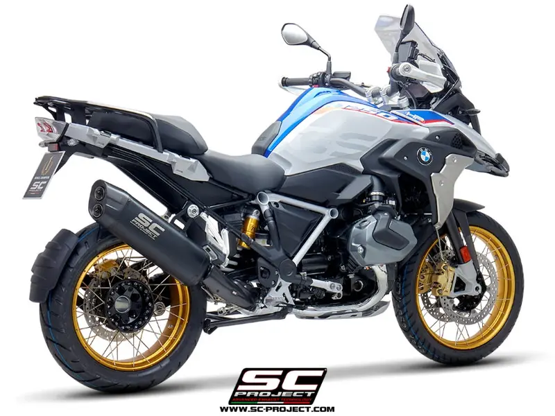 Bmw R 1250 Gs - 2019 - 2020 – Sc-Project Adventure Titanium Exhaust, Matt Black 1