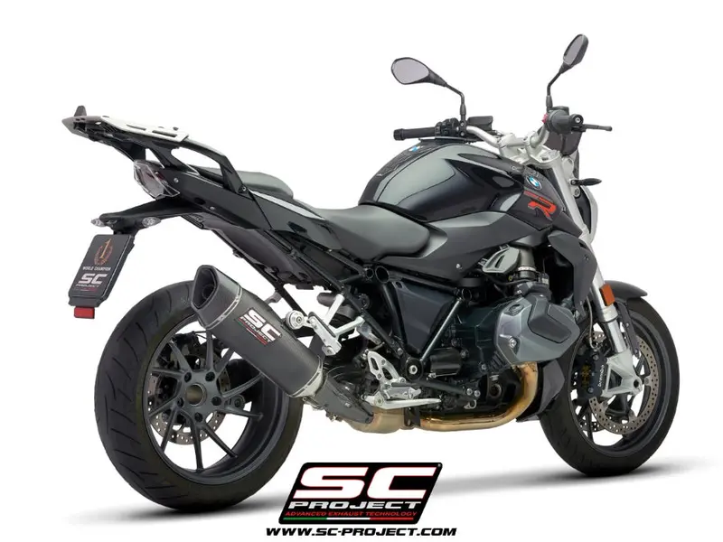 Bmw R 1250 R - 2021 - 2025 – Sc-Project Sc1-R Carbon Fibre Exhaust 1