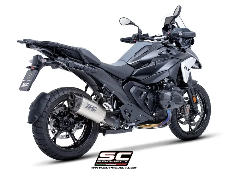 Bmw R 1300 Gs - 2023 - 2025 – Sc-Project Adventure-R Titanium Exhaust, Compatible With "Vario" Original Side-Cases 1