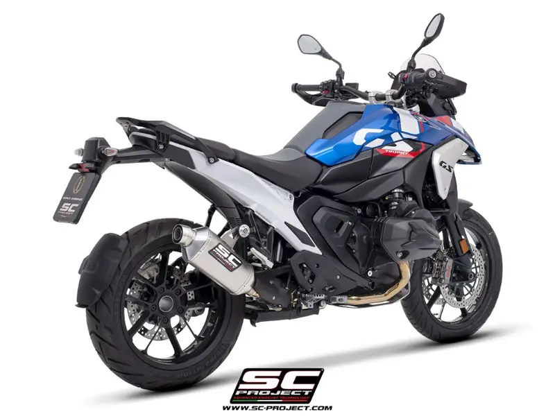 Bmw R 1300 Gs - 2023 - 2025 – Sc-Project Rally-X Titanium Exhaust, Compatible With "Vario" Original Side-Cases 1