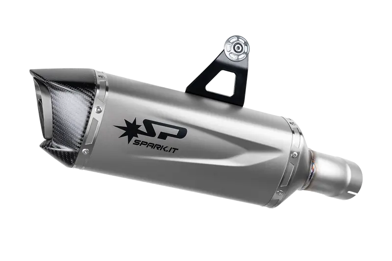 Bmw R 1300 Gs (23>) — Force Evo Silencer With Carbon Fiber End Cap And Connecting Pipe 1