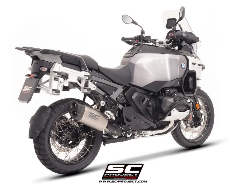 Bmw R 1300 Gs Adventure - 2025 – Sc-Project Adventure-R Titanium Exhaust, Compatible With Original Side-Cases 1