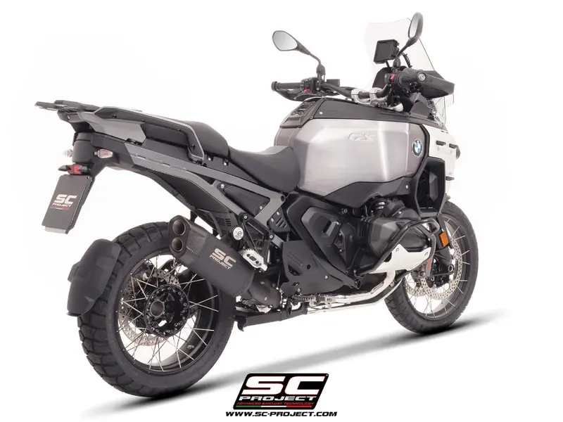 Bmw R 1300 Gs Adventure - 2025 – Sc-Project Adventure-R Titanium Exhaust, Matt Black 1