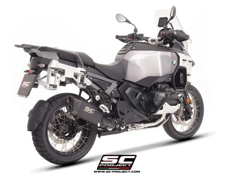 Bmw R 1300 Gs Adventure - 2025 – Sc-Project Adventure-R Titanium Exhaust, Matt Black, Compatible With Original Side-Cases 1
