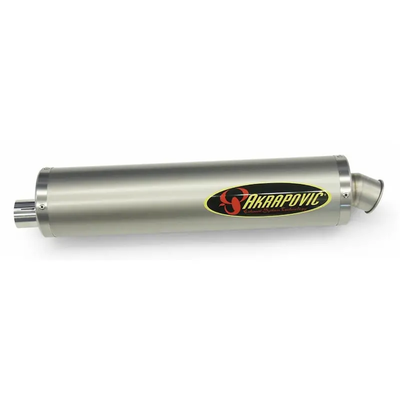 Bmw R1150gs - (1999-2003) Akrapovic Titanium Silencer Slip-On Kit (To Oe Collector) - Road Legal Removable Baffle 1