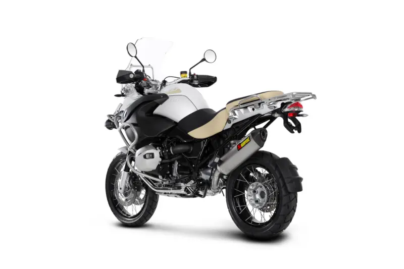 Bmw R1200gs - (2010-2012) Akrapovic Titanium Silencer Slip-On Kit - Hexagonal - Road Legal Removable Baffle 2