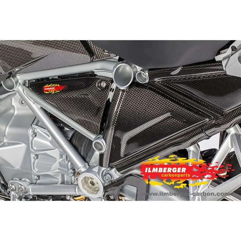 Bmw R1200gs (2017-2018) Ilmberger Carbon Frame Triangle Cover Left Side 1
