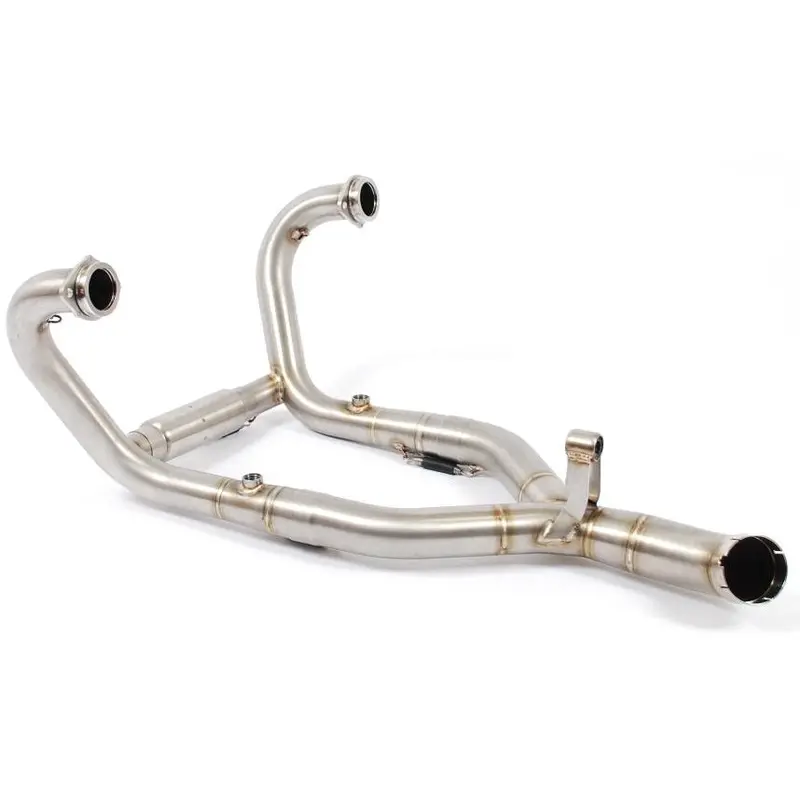 Bmw R1200gs Adventure - (2010-2013) Akrapovic Complete Stainless Header Set Eliminates Cat Conv. - Can Also Be Used With Oe Silencer (Not 30Th Anniversary Model) 1