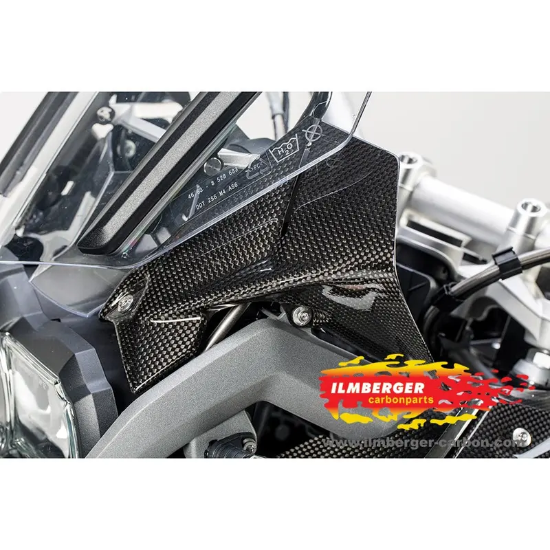 Bmw R1200gs Adventure (2014-2018) Ilmberger Carbon Wind Protector On The Instruments Left Side 1
