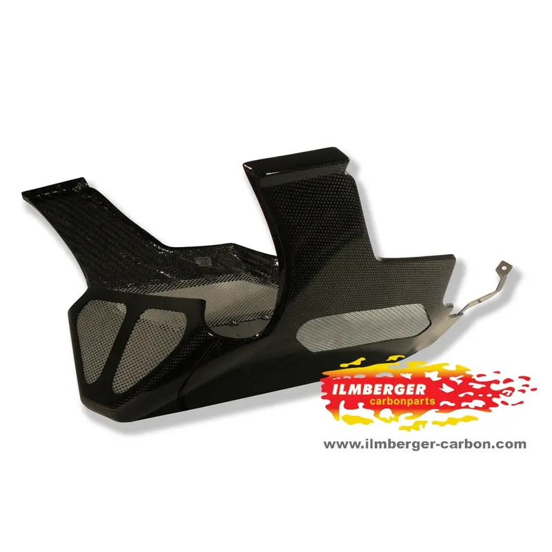 Bmw R1200r (2006-2010) Ilmberger Carbon Bellypan (Short Version For Bikes With Centrestand) 1